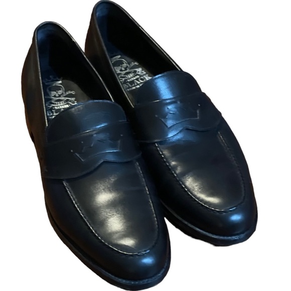 BARKER BLACK CROWN LOAFER - Rattlesden size us 12 - Picture 11 of 12